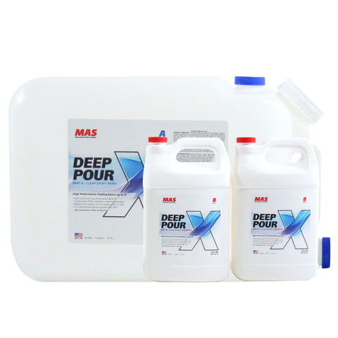 Deep Pour X Casting Epoxy Resin - Up to 3" Deep Pours