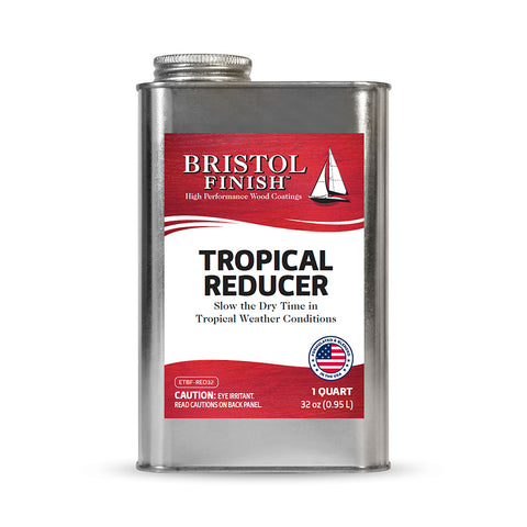 Bristol Finish Tropical Reducer can on a white background