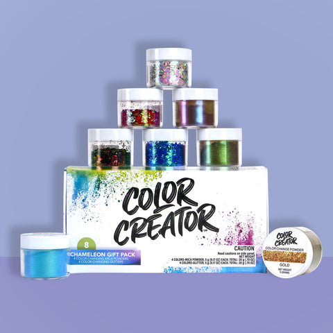 Colossal Chameleon Color Change Pack Mica Powders & Glitters