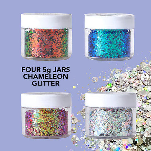 Colossal Chameleon Color Change Pack Mica Powders & Glitters