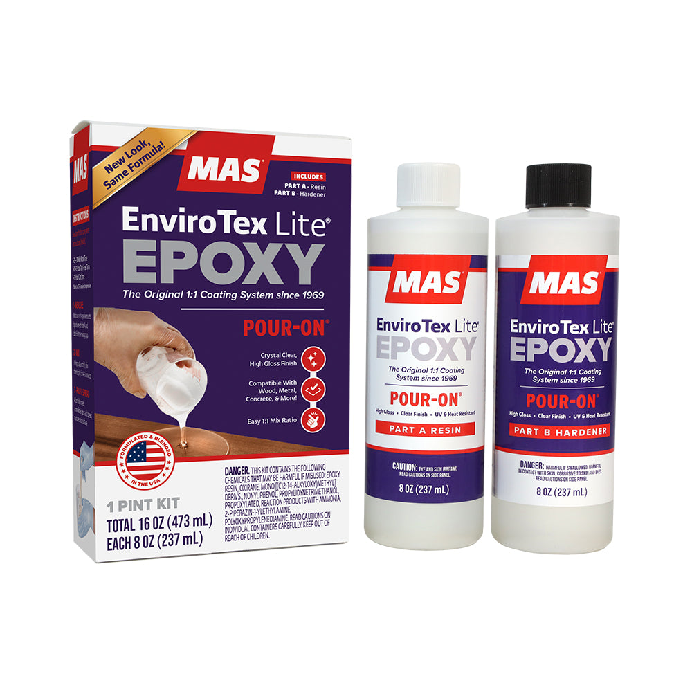 envirotex for fishing lures EnviroTex Lite 16 oz Kit