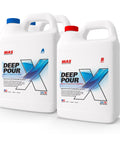 Deep pour epoxy system designed with an extended cure time for artwork and woodworking projects