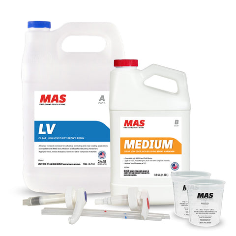 MAS 2:1 marine epoxy system 1.5 gallon kit