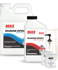 MAS Traditional Marine epoxy 38.4 oz kit with slow hardener