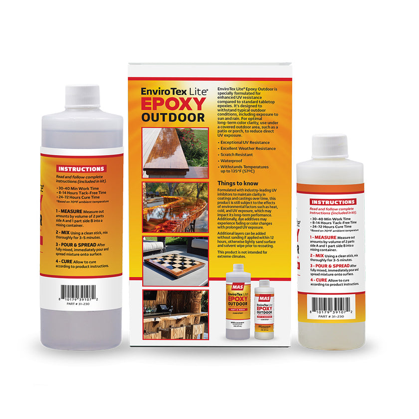 EnviroTex Lite Outdoor Epoxy – Mas Epoxies