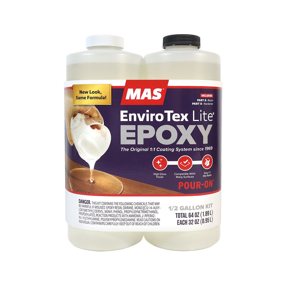 envirotex for fishing lures EnviroTex Lite 0.5 Gallon Kit