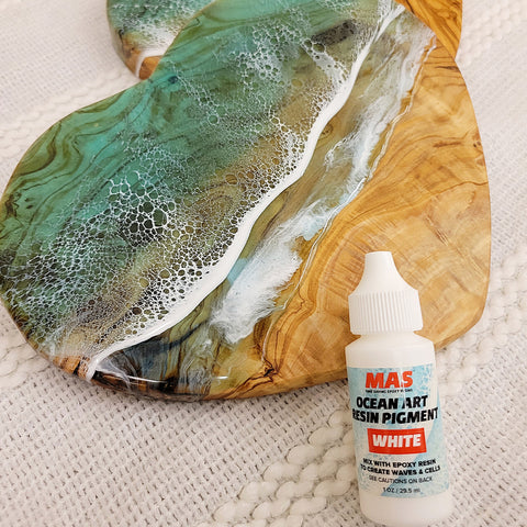 Resin Ocean Art White Pigment Dye