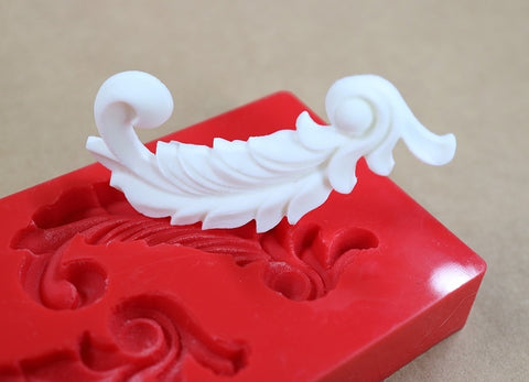 Casting resin demolded from red quick mold diy silicone mold maker