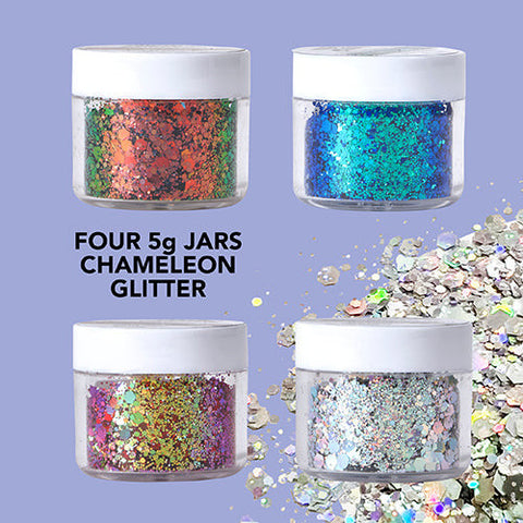 Colossal Chameleon Color Change Pack (8 pack) Mica Powders & Glitters