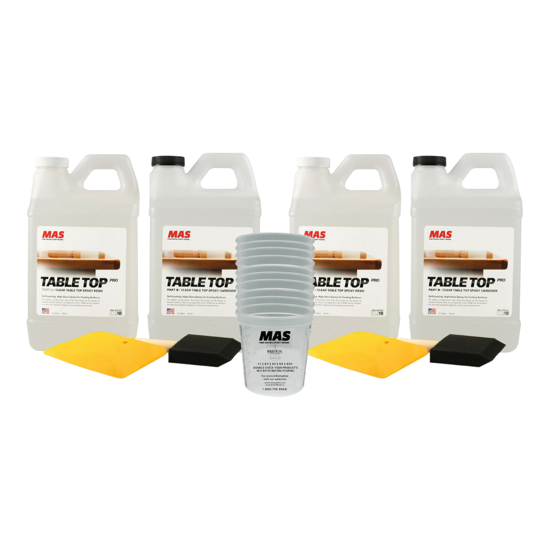 Table Top Pro Epoxy | Epoxy Resin Table | Mas Epoxies