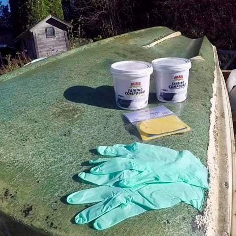 MAS Epoxy Fairing Compound for boats